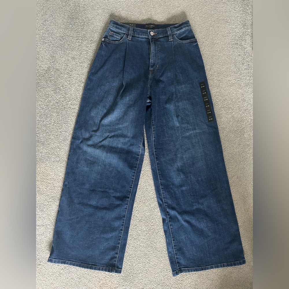 Banana Republic Dark Blue Women’s Wide Leg Jeans